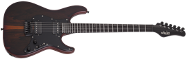 Schecter DIAMOND SERIES  Sun Valley Super Shredder Exotic Hardtail Ziricote 6-String Electric Guitar  